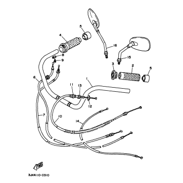 STEERING HANDLE CABLE