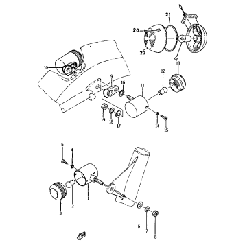 FLASHER LAMP (OPTIONAL PARTS)