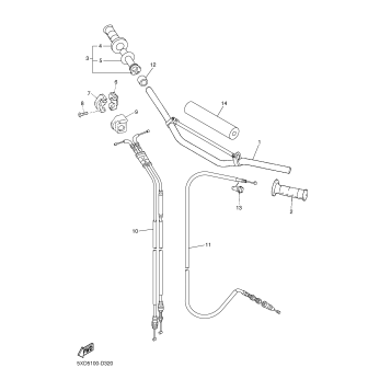 STEERING HANDLE & CABLE