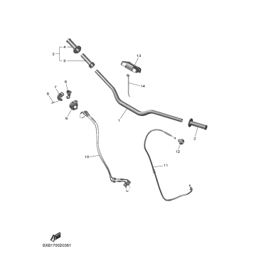 STEERING HANDLE & CABLE