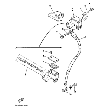FRONT MASTER CYLINDER