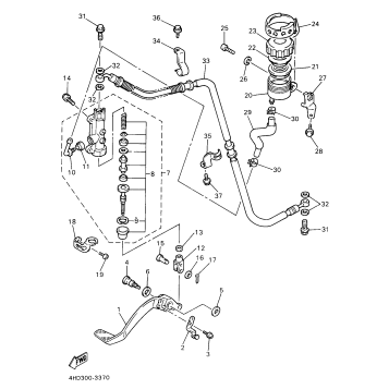 REAR MASTER CYLINDER