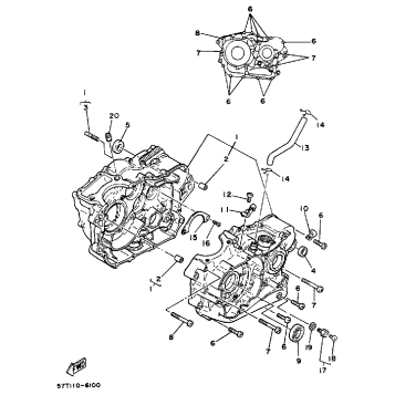 CRANKCASE (CALIFORNIA MODEL ONLY)