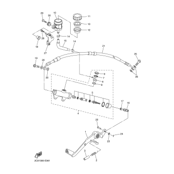 REAR MASTER CYLINDER