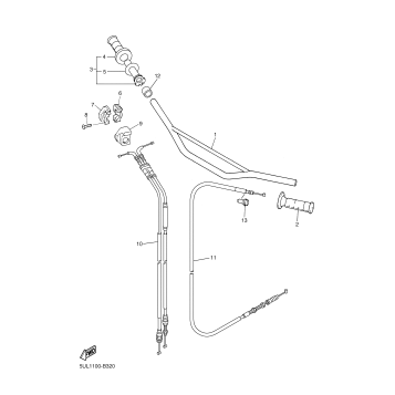 STEERING HANDLE CABLE