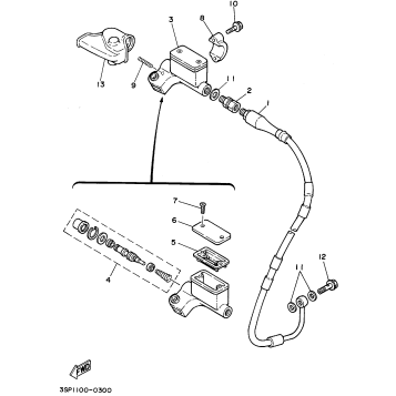 FRONT MASTER CYLINDER