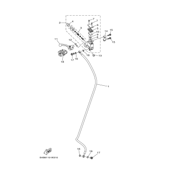 FRONT MASTER CYLINDER