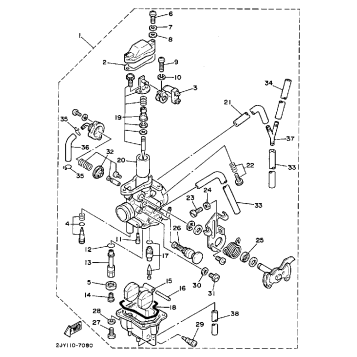 CARBURETOR NON CALIFORNIA