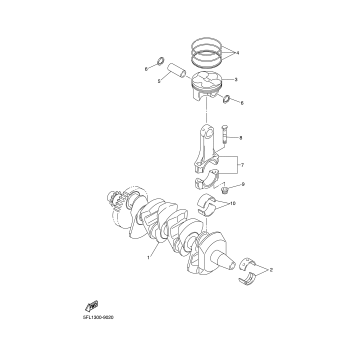 CRANKSHAFT PISTON