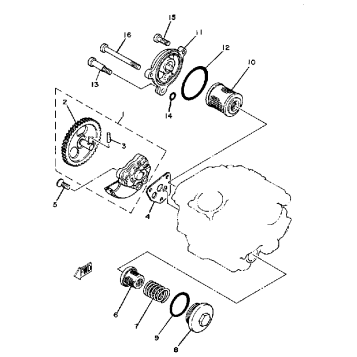 OIL PUMP XT200K - KC