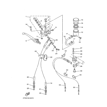 FRONT MASTER CYLINDER