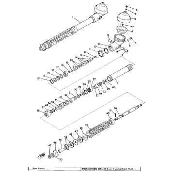 REAR CUSHION - INNER PARTS LIST