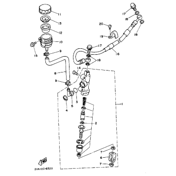 REAR MASTER CYLINDER