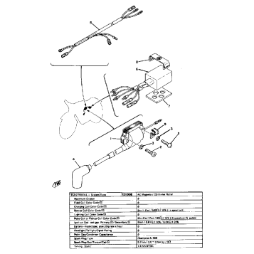 ELECTRICAL YZ100 E - F
