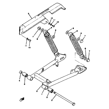 REAR ARM-REAR CUSHION