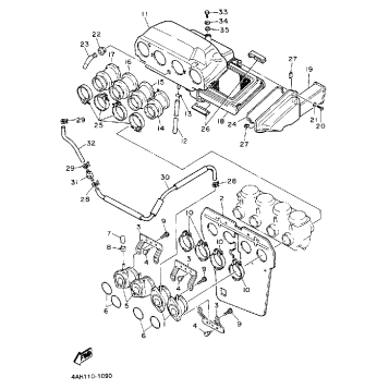 AIR FILTER NON CALIFORNIA MODEL