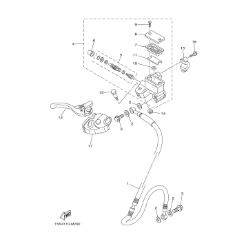 FRONT MASTER CYLINDER