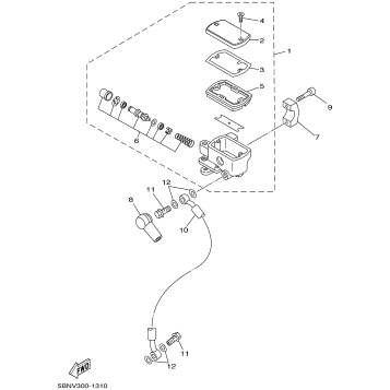 FRONT MASTER CYLINDER