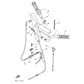 STEERING HANDLE - CABLE