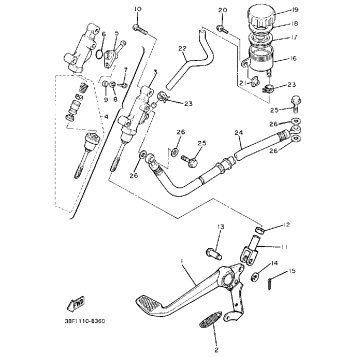 REAR MASTER CYLINDER