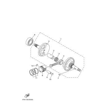 CRANKSHAFT PISTON