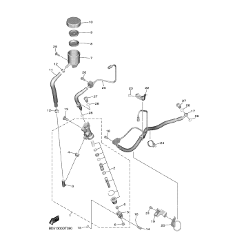 REAR MASTER CYLINDER