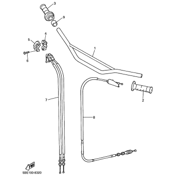 STEERING HANDLE CABLE
