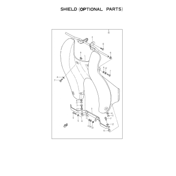 LEG SHIELD (ALTERNATE PARTS)