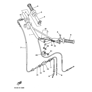 STEERING HANDLE - CABLE