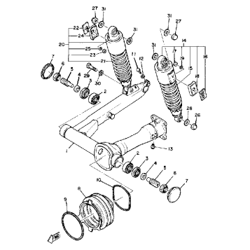 REAR ARM SUSPENSION