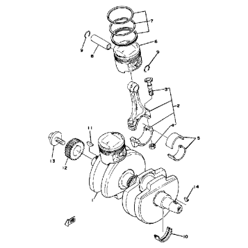 CRANKSHAFT - PISTON