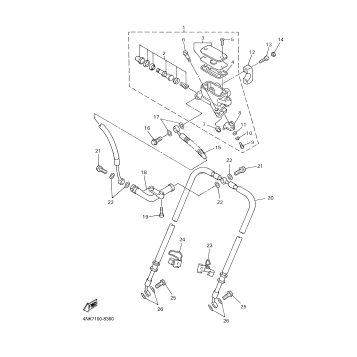 FRONT MASTER CYLINDER