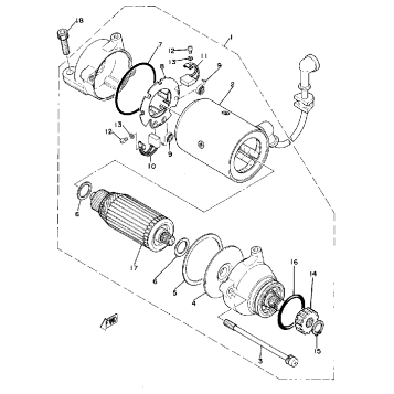 STARTING MOTOR