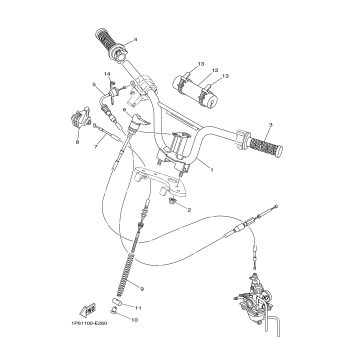 STEERING HANDLE CABLE