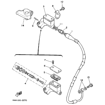 FRONT MASTER CYLINDER