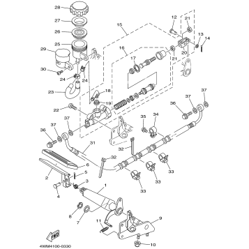 REAR MASTER CYLINDER