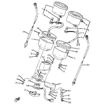 SPEEDOMETER TACHOMETER