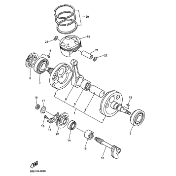 CRANKSHAFT PISTON