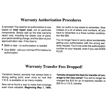 AUDIO WARRANTY SERVICE PG 4