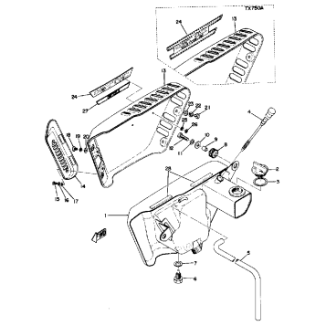 OIL TANK - SIDE COVER RIGHT