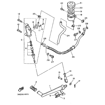 REAR MASTER CYLINDER