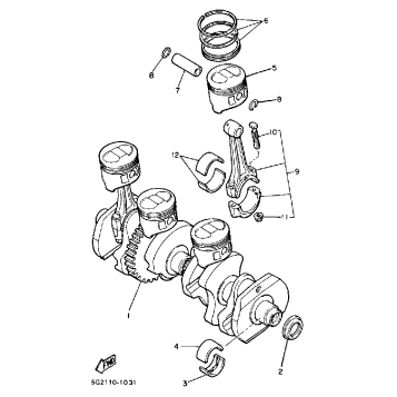 CRANKSHAFT PISTON