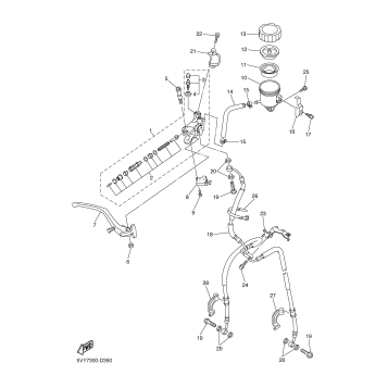 FRONT MASTER CYLINDER