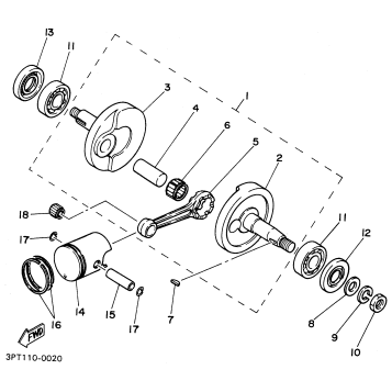 CRANKSHAFT PISTON