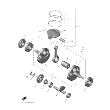 CRANKSHAFT & PISTON