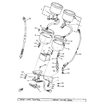 SPEEDOMETER TACHOMETER