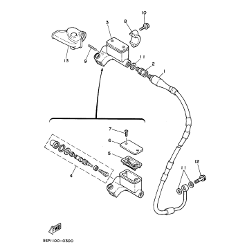 FRONT MASTER CYLINDER