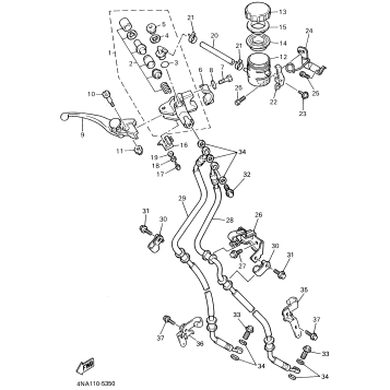 FRONT MASTER CYLINDER
