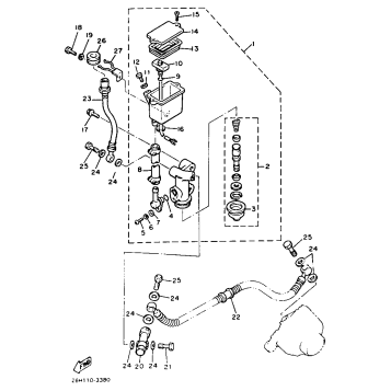 REAR MASTER CYLINDER