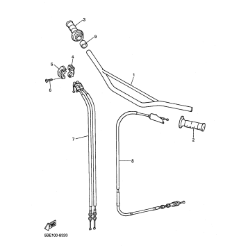 STEERING HANDLE CABLE